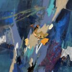 Bild in Blau I
