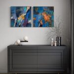 Bild in Blau